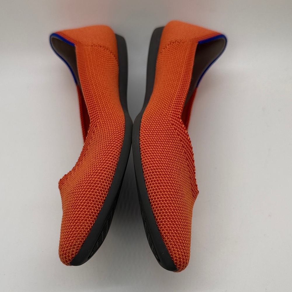 Rothy's Vibrant Orange Flats - Picture 6 of 11